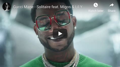 solitaire gucci mane testo|Gucci Mane feat. Migos & Lil Yachty .